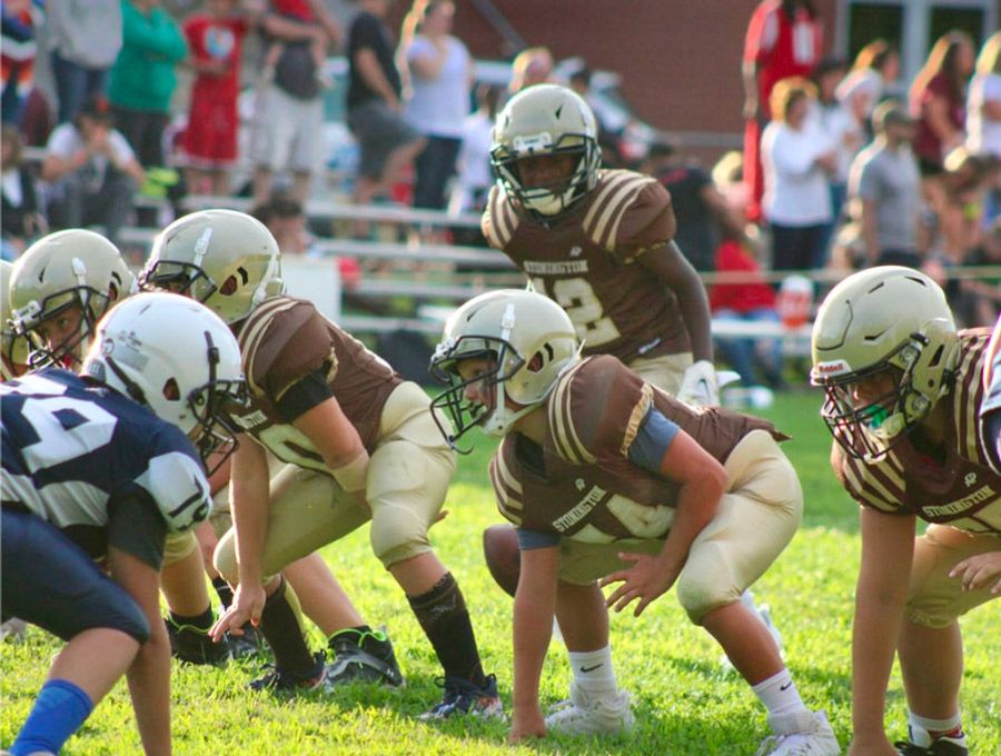 Bears at the line of scrimmage
