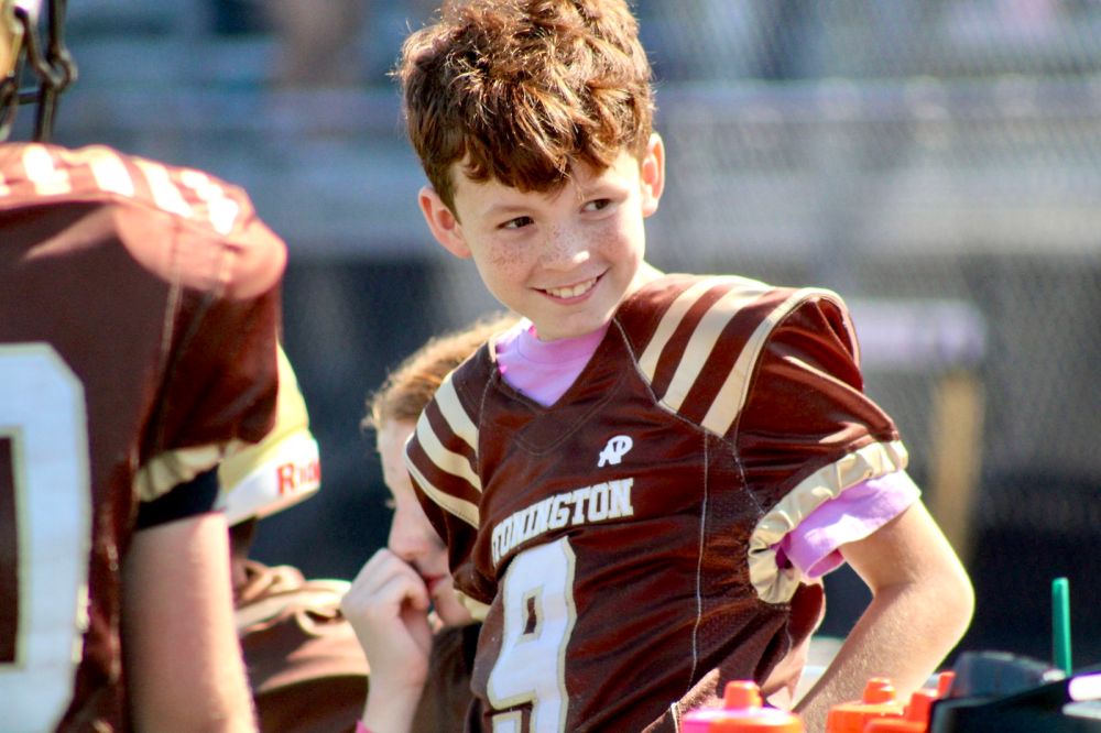 Young Bears ball carrier